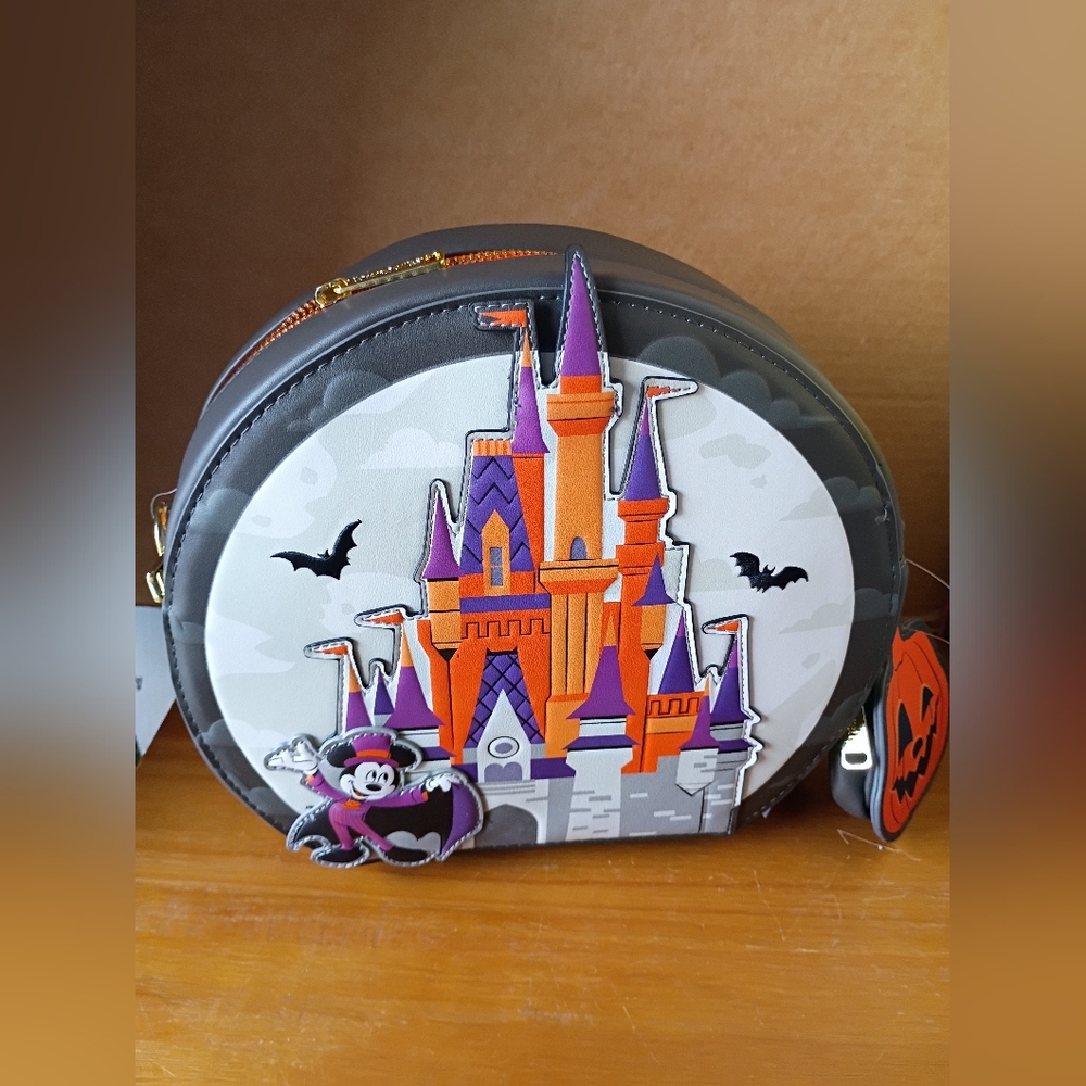 New Disney Parks Mickey Not So Scary Halloween Loungefly Backpack Purse